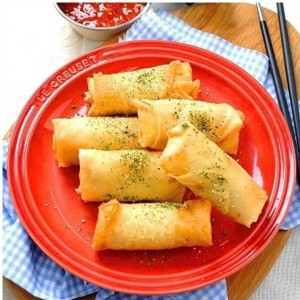 Làm chả giò phô mai vừa ngon vừa hấp dẫn giúp bé yêu tăng cân