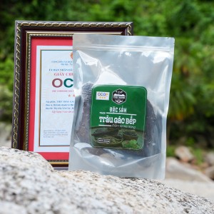 Thịt trâu gác bếp thợ rừng