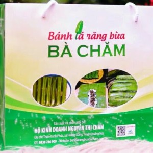 Bánh lá răng bừa bà Chăm