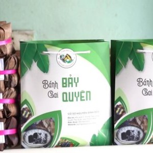 Sản phẩm OCOP 3 sao Bánh gai Bảy Quyên