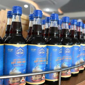 Sản phẩm OCOP 5 sao - Nước mắm Lê Gia - cốt đặc biệt 40N