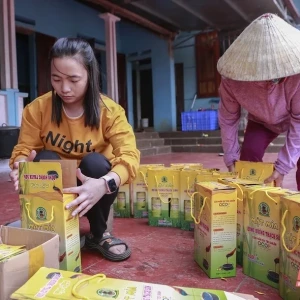 Ngọt ngào mật mía OCOP Thạch Sơn