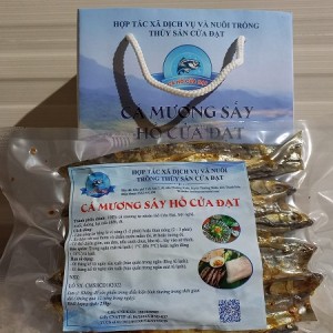 Cá mương sấy - đặc sản từ lòng hồ Cửa Đạt