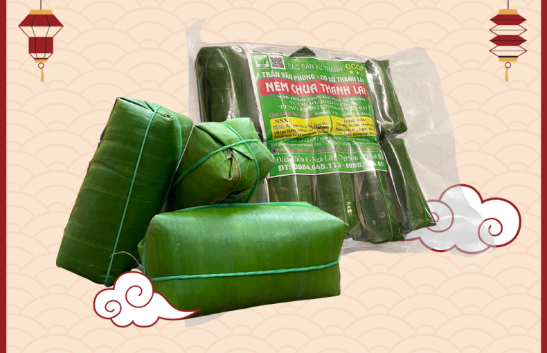 Sản phẩm OCOP 3 sao tiêu biểu - Nem chua Thanh Lan