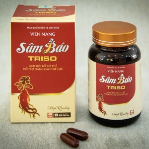 Viên nang sâm báo Triso - sản phẩm bồi bổ sức khỏe chất lượng cao